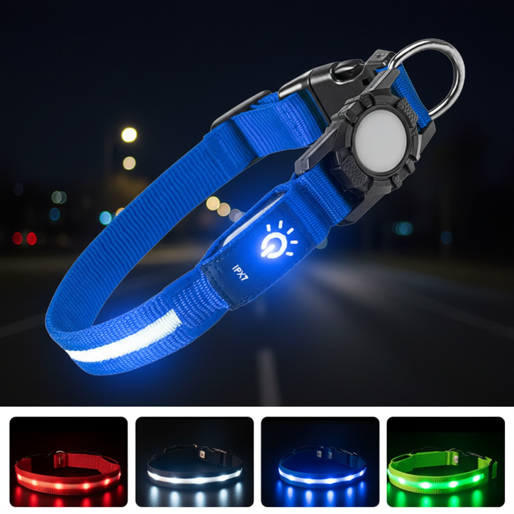 Luminous AirTag Collar
