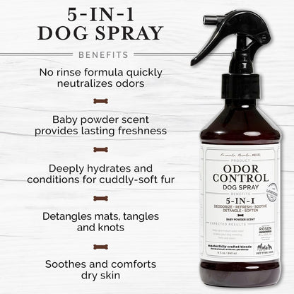 Lavender Pet Deodorizer Spray Odor Control (5-in-1 Oatmeal)
