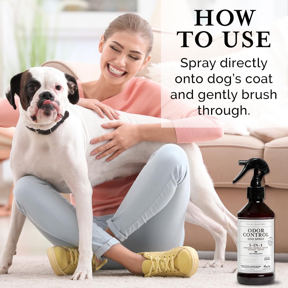 Lavender Pet Deodorizer Spray Odor Control (5-in-1 Oatmeal)