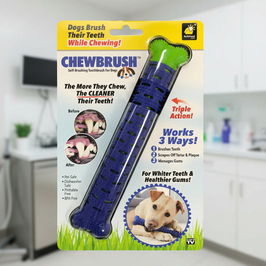 Dental Chew Brush Toy for Dogs and Cats - Dental Care