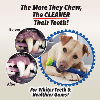 Dental Chew Brush Toy for Dogs and Cats - Dental Care