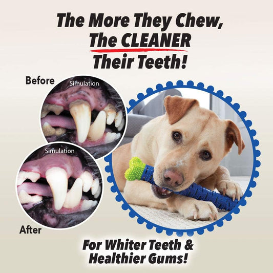 Dental Chew Brush Toy for Dogs and Cats - Dental Care