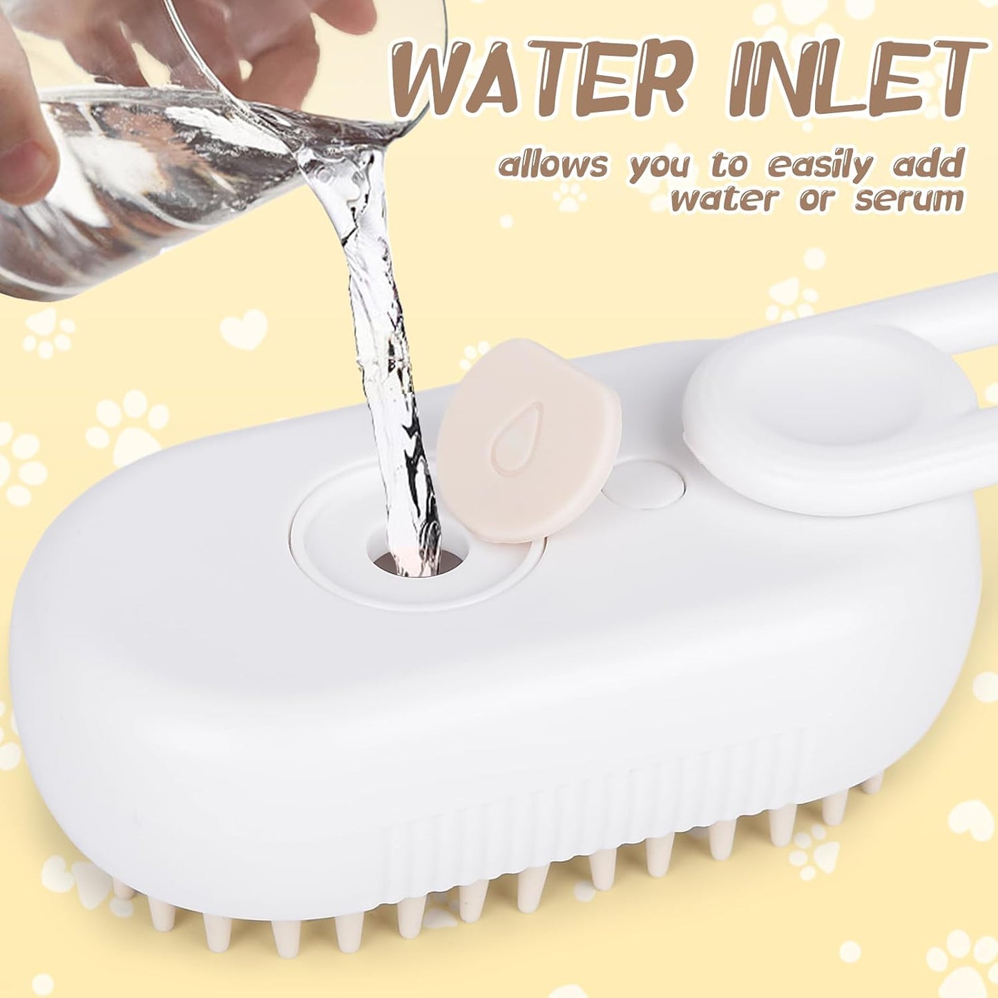 Pet Mist Brush For Shedding (Cats & Small Dogs)