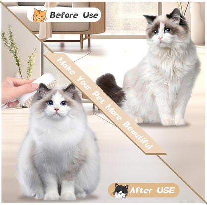 Pet Mist Brush For Shedding (Cats & Small Dogs)