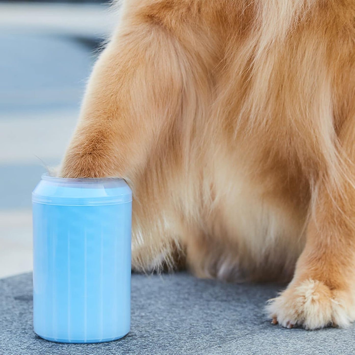 Dog Paw Cleaner Cup - Soft Silicone Combs