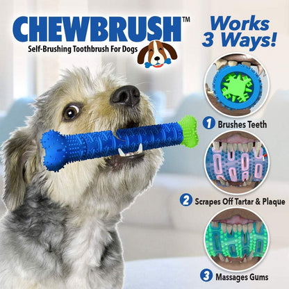 Dental Chew Brush Toy for Dogs and Cats - Dental Care