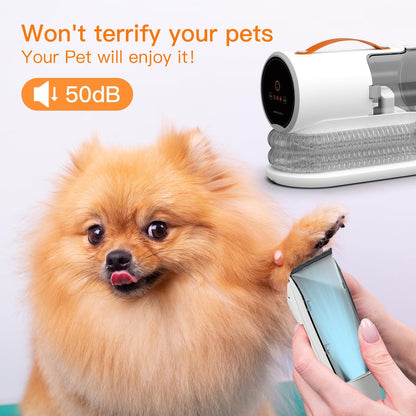 All-In-1 Pet Grooming Vacuum Kit (QuietPG100)