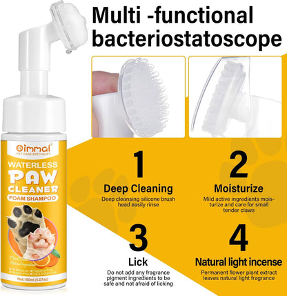 Clean Paws - No-Rinse Foaming Cleanser Paw and Foot Cleaner