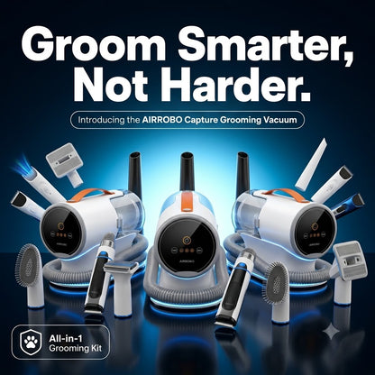 All-In-1 Pet Grooming Vacuum Kit (QuietPG100)