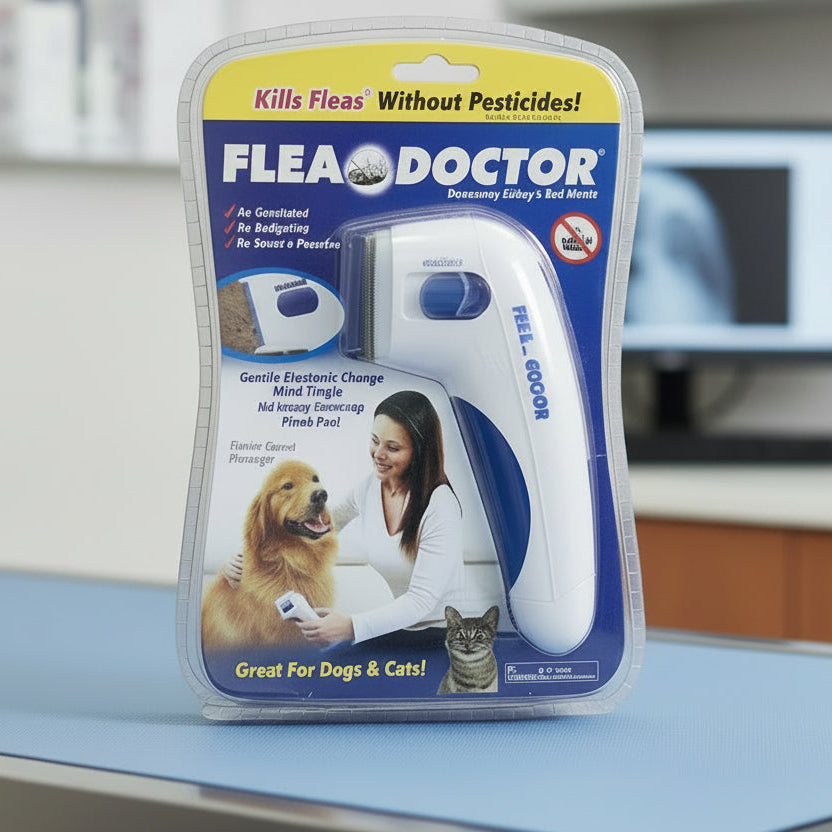 Electric Pet Comb For Flea and Lice (FleaDoctor)