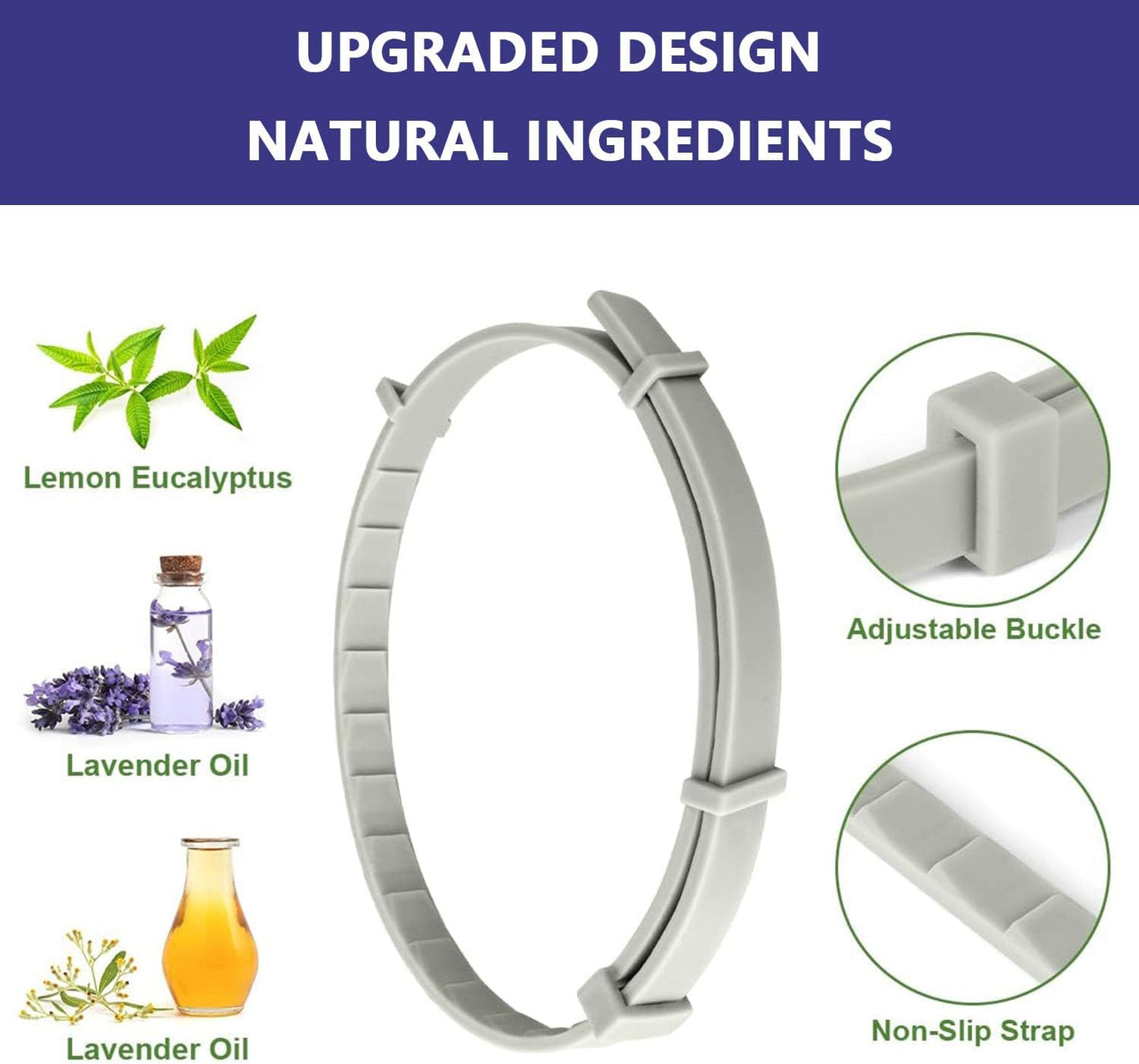 One Size Anti-Flea Pet Collar (Cats & Dogs)